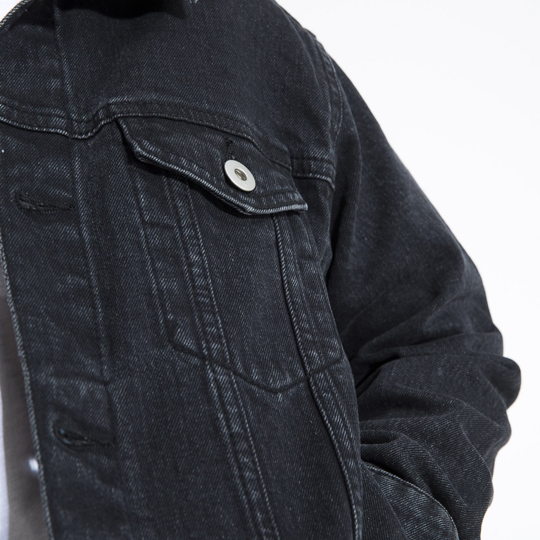 Jeansjacka "Borrow star"